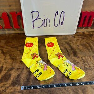 5/$20 Mcdonalds Christmas 2025 Grinch Socks Yellow